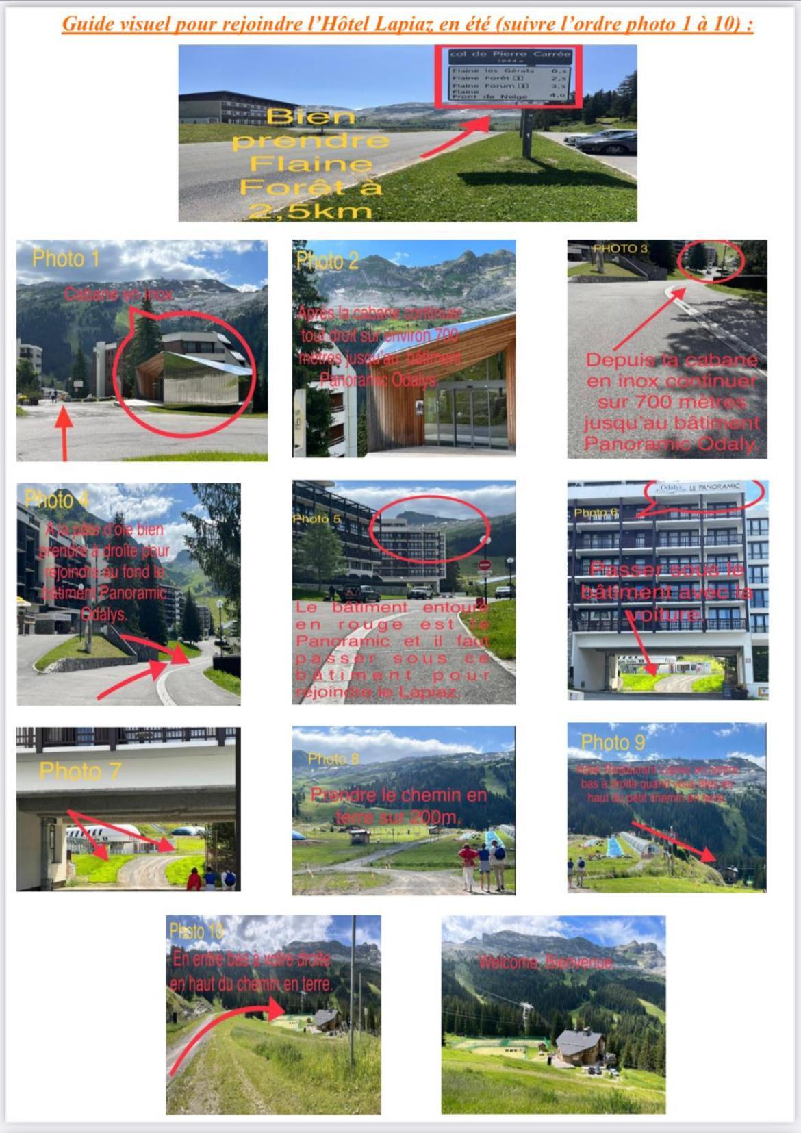 Hotel Lapiaz & Spa - Flaine Exterior foto